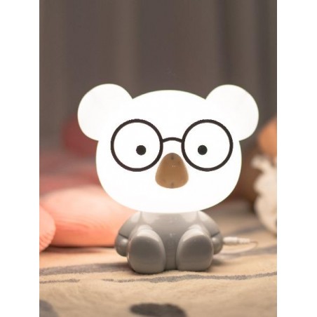 Luce notturna Koala con tappeto e pupazzi