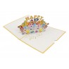 Biglietto Origami HAPPY BIRTHDAY