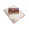 Biglietto Origami HAPPY BIRTHDAY GIFT
