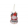 Biglietto Origami Appendibile Babbo Natale