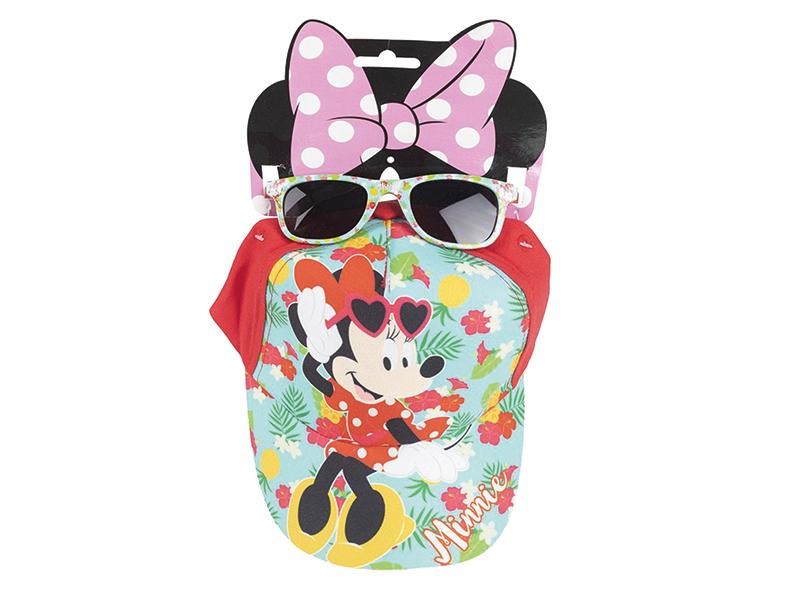 Set Occhiali da Sole e Cappello Minnie – Protezione UV 100%, design colorato con stampa Disney