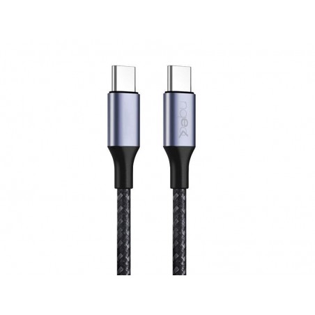 Cavo USB-C 100W Tech Style, nylon intrecciato e ricarica veloce 5A 1 metro