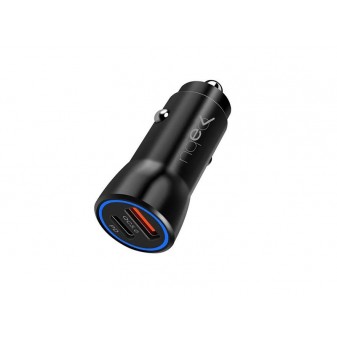 Presa da auto USB e Type-C Tech Style, ricarica veloce 35W