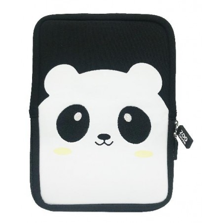Cover tablet panda per bambini, compatibile 10 pollici, vista frontale