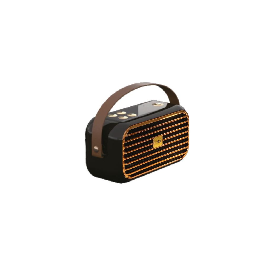 Speaker Vintage Nero NelQuieOra – Vista Frontale