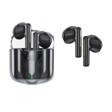 Auricolare wireless nero fuori custodia – design ergonomico