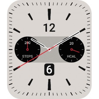 Smartwatch NQEO800 con diverse interfacce di quadranti digitali