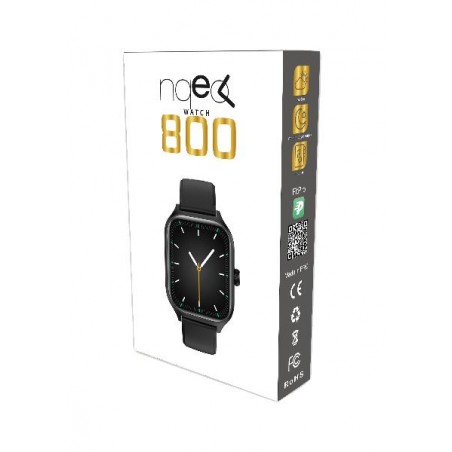 Confezione originale dello Smartwatch NQEO800 con accessori inclusi