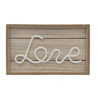 Love Wood Lamp [5410-00]