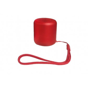 Mini speaker con laccetto per trasporto, design compatto perfetto per l’ascolto in movimento