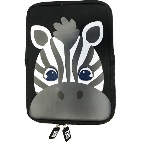 Custodia tablet Zebra per bambini con design simpatico – vista frontale