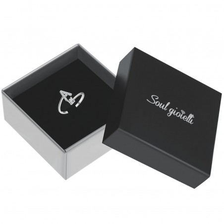 Anello Lettera A in confezione regalo elegante – Soul Gioielli