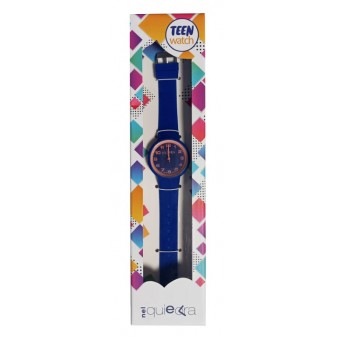 Orologio NelQuieOra visibile nella confezione Teen Watch, ideale per giovani e idea regalo