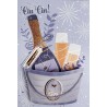 NelQuieOra Biglietto Auguri Rainbow Cards Cin Cin - Biglietto 3D Interattivo