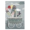 NelQuieOra Biglietto Auguri Rainbow Cards Nascita Lui - Biglietto 3D Interattivo