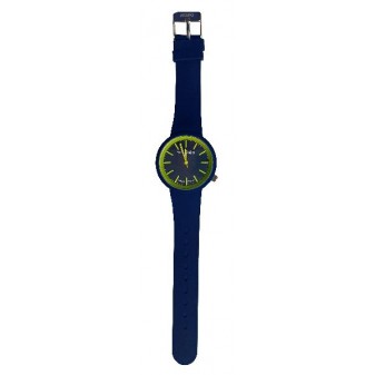 Orologio unisex in silicone giallo fluo, moderno e perfetto per ragazzi e ragazze