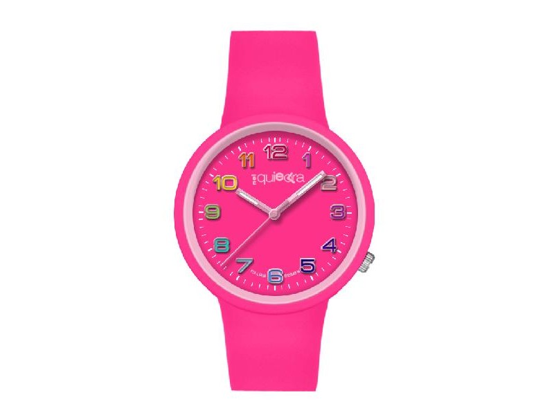 Orologio da polso unisex magenta, giovane, comodo e perfetto per look energici