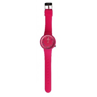 Orologio da polso unisex magenta, giovane, comodo e perfetto per look energici