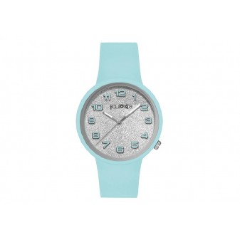 Orologio tiffany con cristalli NelQuieOra, quadrante elegante e cinturino in silicone anallergico